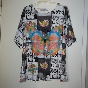 2/$15 PLUS SIZE Shein Soft Tee